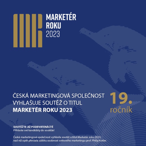 �esk� marketingov� spole�nost - Market�r roku 2023