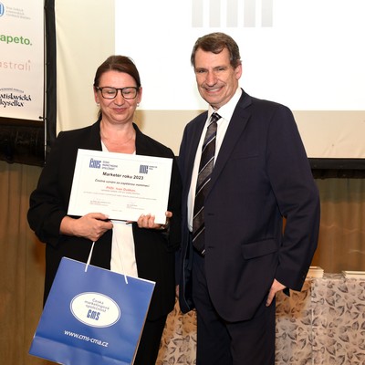 �esk� marketingov� spole�nost - �estn� uzn�n� za �sp�nou nominaci